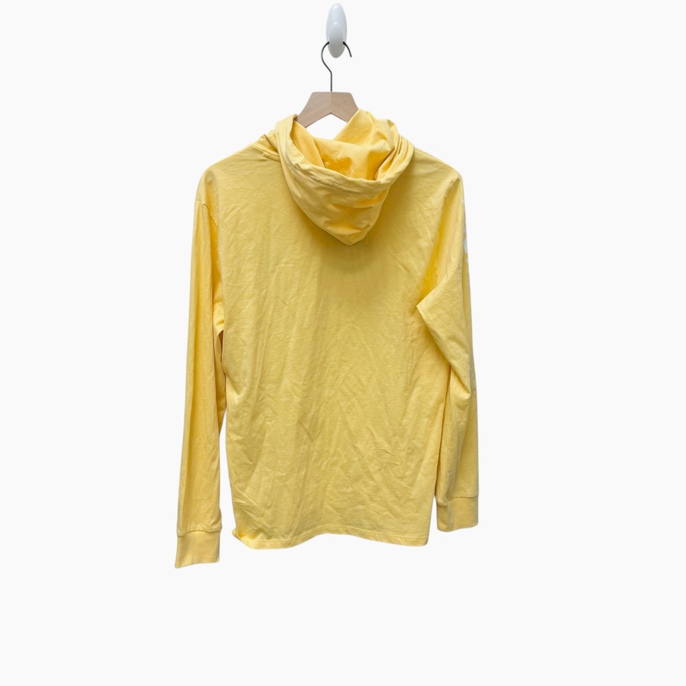Polo Ralph Lauren Long Sleeve Hoodie Yellow Mens Medium Big Pony Logo - Picture 4 of 7